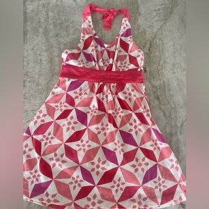 Tea collection Pinwheel halter dress size 4